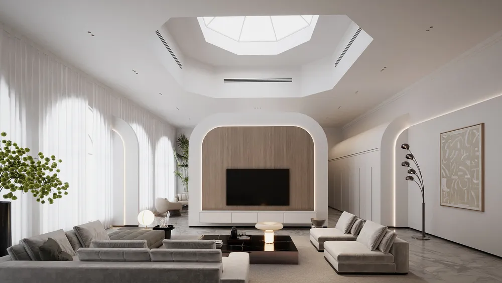 تصميم ديكور مجلس العربي في مسقط