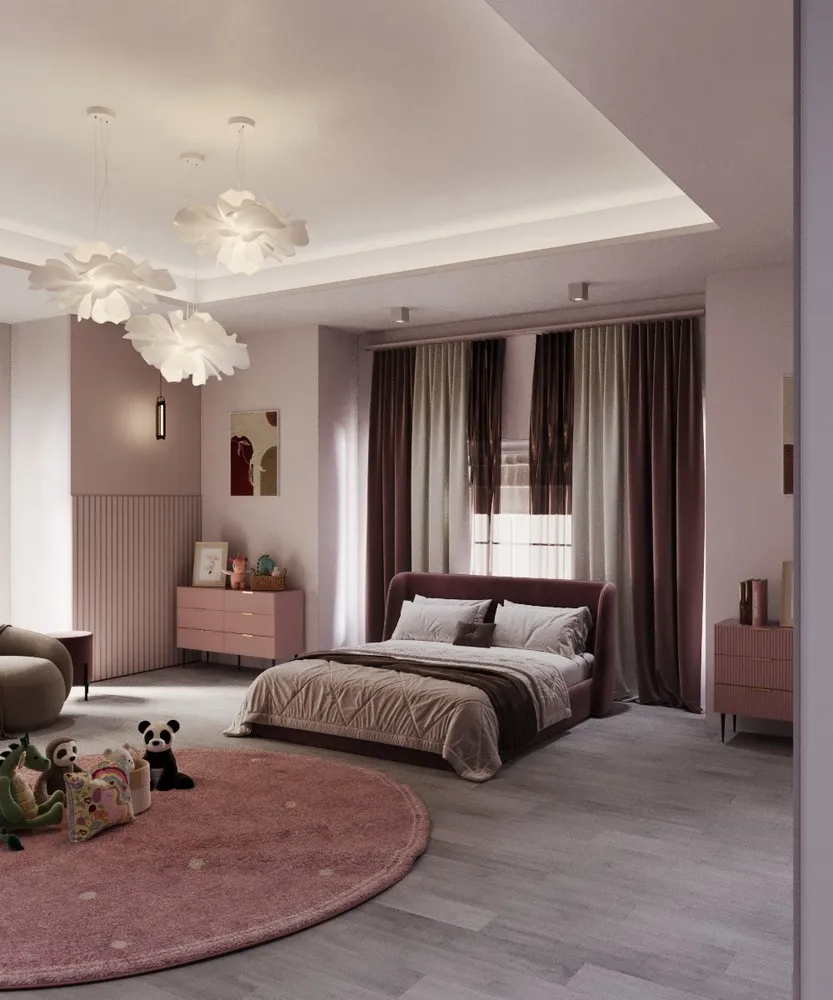 ديكور خيالي لغرف نوم أطفال