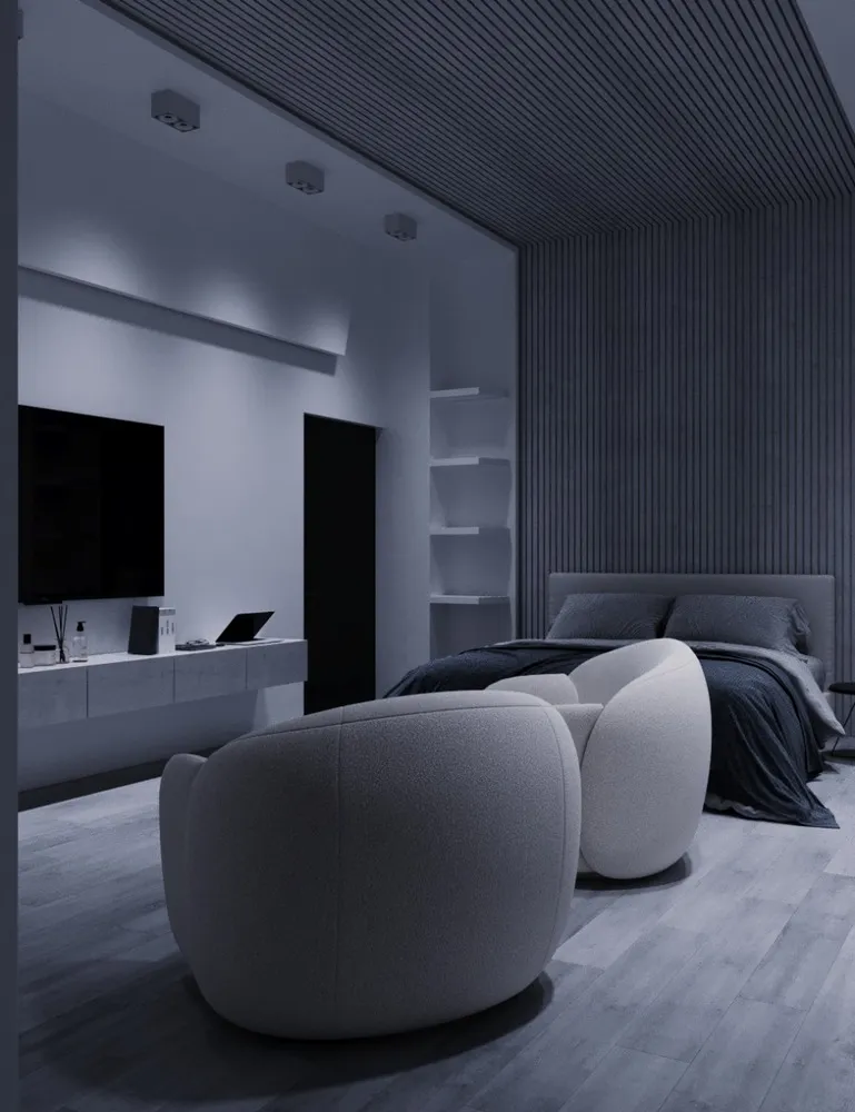 تصميم داخلي غرفة نوم أطفال في مسقط