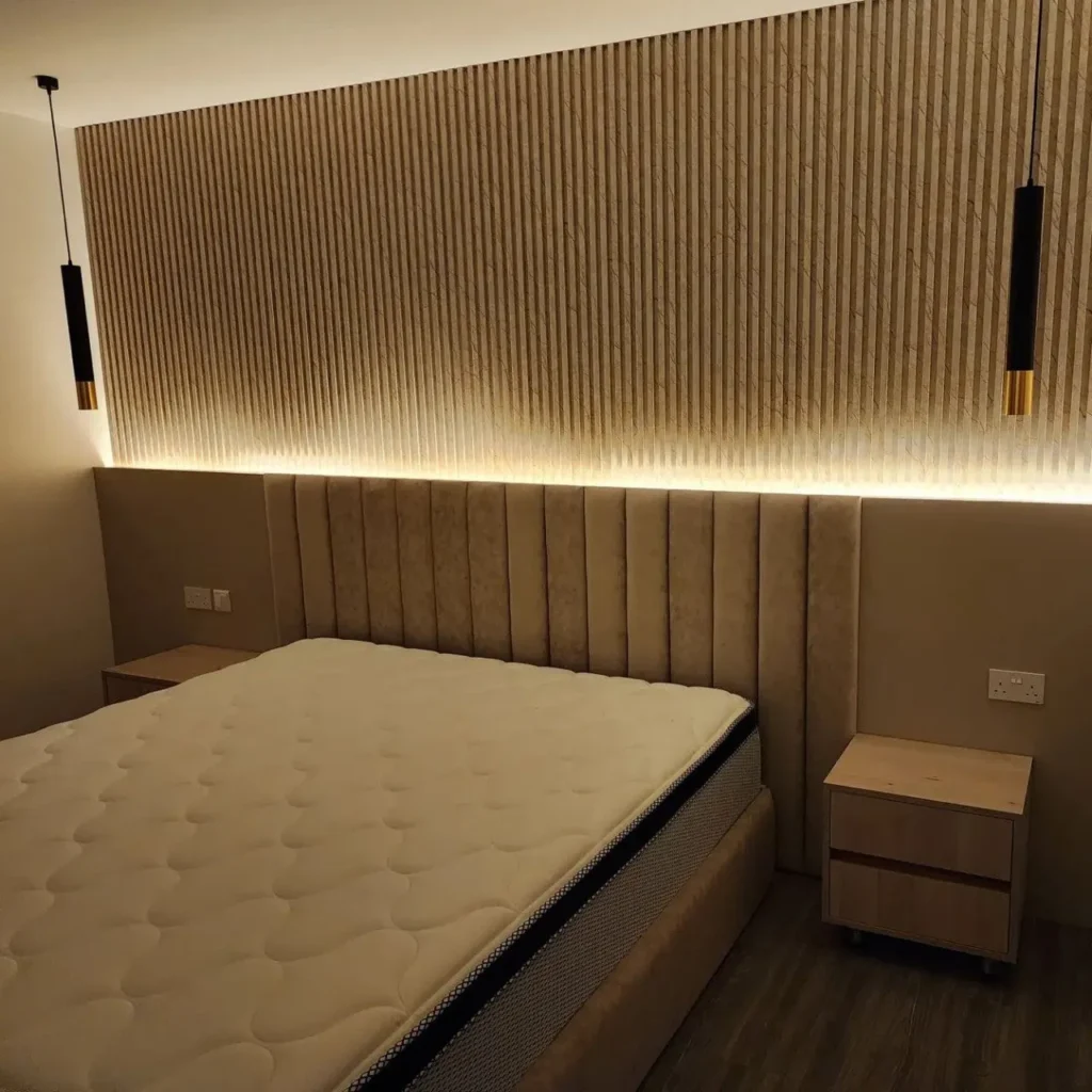 تنفيذ غرفة نوم في مسقط مع وسيم للديكور