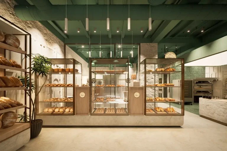 تصميم ديكور مخبز في القرم