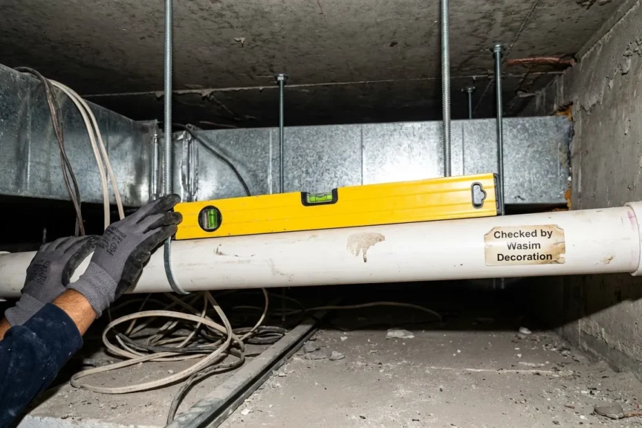 تكييف مخفي مع جبس بورد