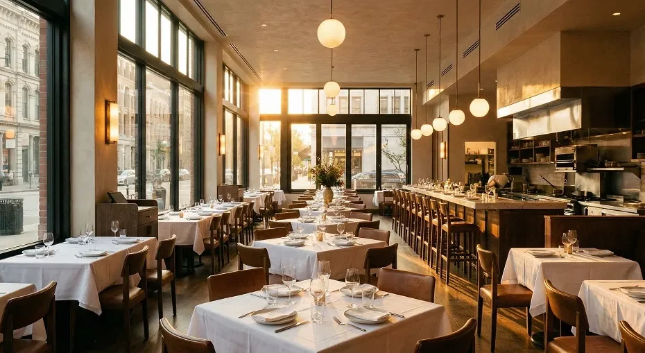 restaurant interior design Muscat